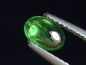 Preview: Tsavorit Granat 0,88 Ct. Oval Cabochon Kenia