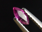 Preview: Rubin 0,23 Ct. Navette 6 x 2,5 mm Sri Lanka