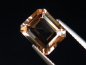 Preview: Topas 4,18 Ct. hellbraun Naturfarbe 10 x 8 mm Oktagon