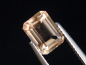 Preview: Topas 2,75 Ct. hellbraun Naturfarbe 8,5 x 6,5 mm Oktagon