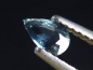 Preview: Saphir stahlblau 0,40 Ct. Naturfarbe Tropfen Tansania