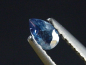 Preview: Benitoite 0,15 Ct. pear faceted - San Benito Co., California, USA