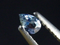 Preview: Benitoite 0,12 Ct. pear faceted - San Benito Co., California, USA
