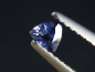 Preview: Benitoite 0,18 Ct. trillion faceted - San Benito Co., California, USA