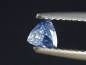 Preview: Benitoit zweifarbig 0,30 Ct. Trillion geschliffen - San Benito Co., Kalifornien, USA