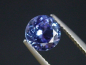 Preview: Tansanit 1,32 Ct. Rund 7 mm - feinstes Blauviolett