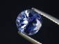 Preview: Tansanit 1,28 Ct. Rund 7 mm - feinstes Blauviolett