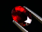 Preview: Rhodolit Granat 1,87 Ct. feines Rot 8 x 6 mm Oval