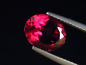 Preview: Rhodolite Garnet 3,45 Ct. fine red purple oval