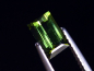 Preview: Verdelith / grüner Turmalin 1,00 Ct. Baguette 7 x 4,5 mm Brasilien
