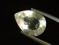Preview: Wüstenglas 3,28 Ct. facettiert Tropfen - selten