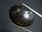 Preview: Pyrit in Schiefer 79,64 Ct. Cabochon geschliffen - Thüringen, D