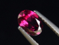 Preview: Rhodolit Granat 0,96 Ct. feines Rotviolett 7 x 5 mm Oval