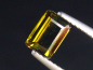 Preview: Dravit / brauner Turmalin 1,06 Ct. Oktagon 6,5 x 4,5 mm Brasilien