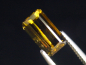 Preview: Dravit / brauner Turmalin 2,34 Ct. Oktagon 10 x 5,5 mm Brasilien