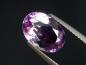 Preview: Amethyst with clear Quartz 2,96 Ct. bicolor oval