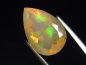 Preview: Fire Opal 6,77 Ct. pear with colorplay Mexico