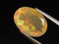 Preview: Fire Opal 3,06 Ct. oval with colorplay Mexico