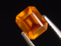 Preview: Hessonit Granat 2,00 Ct. Oktagon 7 x 6 mm Indien