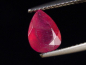 Preview: Pezzottaite 1,28 Ct. pear faceted - rare Madagascar
