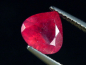 Preview: Pezzottaite 1,92 Ct. pear faceted - rare Madagascar