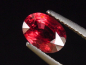 Preview: Rhodolit Granat 1,86 Ct. feines Rotviolett 8 x 6 mm Oval