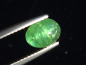 Preview: Verdelith Turmalin Katzenauge 1,76 Ct. Oval Cabochon Brasilien
