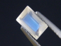 Preview: Adular Mondstein 1,03 Ct. feines blau Baguette Sri Lanka