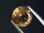 Preview: Topas 3,27 Ct. hellbraun Naturfarbe 8,5 mm Rund