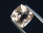 Preview: Topas 2,28 Ct. hellbraun Naturfarbe 7 x 7 mm Kissenschliff