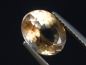Preview: Topas 3,45 Ct. hellbraun Naturfarbe 10 x 8 mm Oval