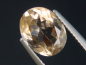 Preview: Topas 4,35 Ct. hellbraun Naturfarbe 10,5 x 8,5 mm Oval