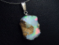 Preview: Opal rough pendant 33 mm in 925 silver