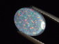 Preview: Opal / Edelopal 10 x 8 mm Oval Cabochon Triplette - Australien