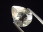 Preview: Desert Glass 2,00 Ct. faceted pear - rare