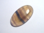 Preview: Fluorit 41,35 Ct. bunt gebändert Oval Cabochon