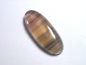 Preview: Fluorit 29,61 Ct. bunt gebändert Oval Cabochon