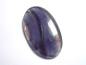 Preview: Farbwechsel Fluorit 44,96 Ct. grün zu violett Oval Cabochon B-Qualität