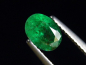 Preview: Smaragd 0,75 Ct. Spitzenfarbe 7 x 5 mm Oval Kolumbien