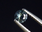 Preview: Saphir stahlblau 0,28 Ct. Naturfarbe Rund Tansania