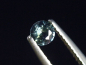 Preview: Saphir stahlblau 0,28 Ct. Naturfarbe Rund Tansania