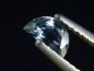 Preview: Sapphire blue 0,40 Ct. natural color half moon cut Tanzania