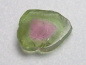 Preview: Wassermelonenturmalin 1,24 Ct. polierte Kristallscheibe Brasilien