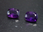 Preview: Amethyst Paar 5,76 Ct. Antikschliff 10 x 8 mm Brasilien