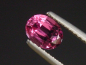 Preview: Rhodolit Granat 0,85 Ct. feines Rotviolett 6 x 4,5 mm Oval