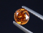 Preview: Spessartite Garnet 0,56 Ct. fine orange round Tanzania