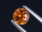 Preview: Spessartite Garnet 0,56 Ct. fine orange round Tanzania