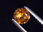 Preview: Spessartit Granat 0,53 Ct. leuchtend orange 5 mm Rund Tansania