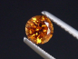Preview: Spessartit Granat 0,57 Ct. leuchtend orange 4,5 mm Rund Tansania