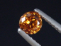 Preview: Spessartit Granat 0,40 Ct. leuchtend orange 4 mm Rund Tansania